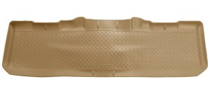 Ford F-250 Super Duty Crew Cab Floor Mats - Rear - Husky Liners - Classic Style - Tan - `99-`07